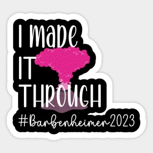 #Barbenheimer-2023 Sticker